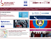 Tablet Screenshot of fepamic.org